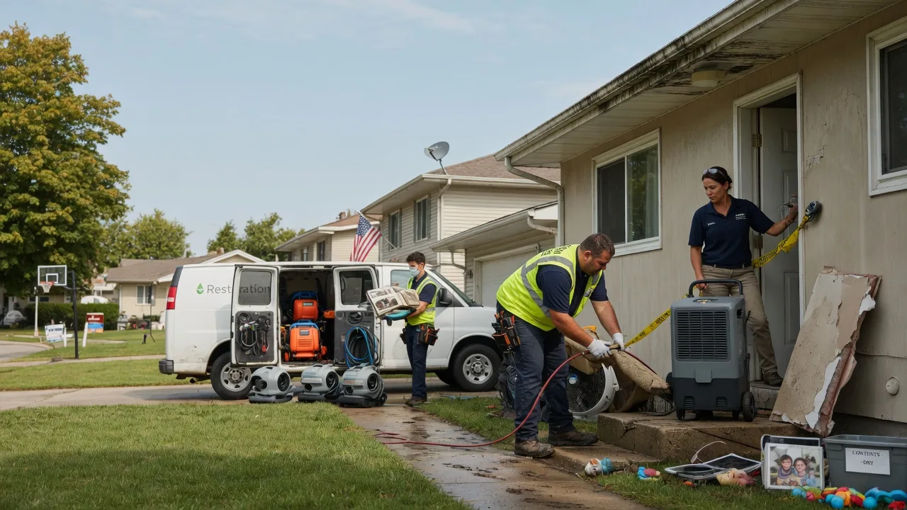Water Damage Restoration in Howard, OH near me
